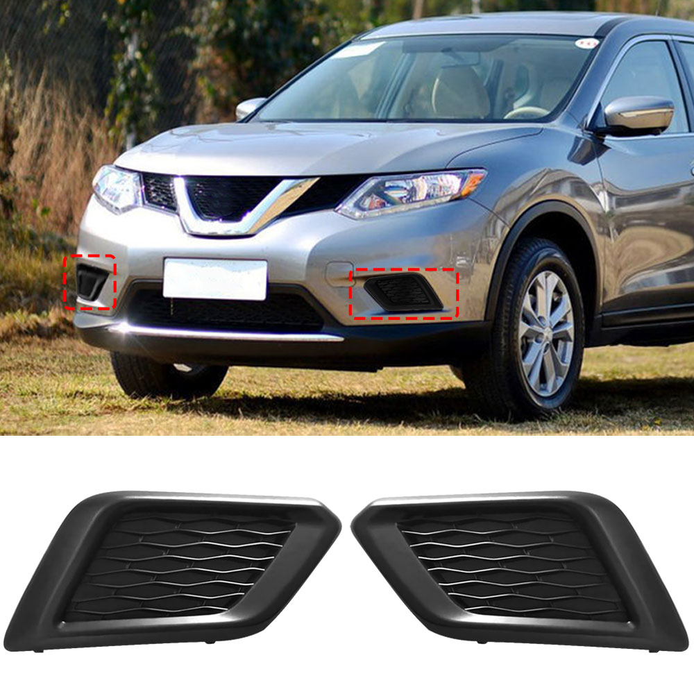 Car Accessories Xcent - 2x Fog Light Cover For Nissan