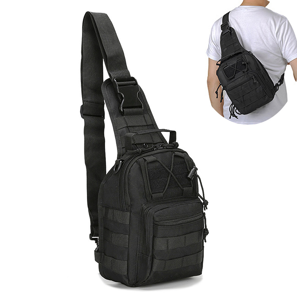Car Accessories Gifts For Men - Men Cross body Sling Backpack Shoulder