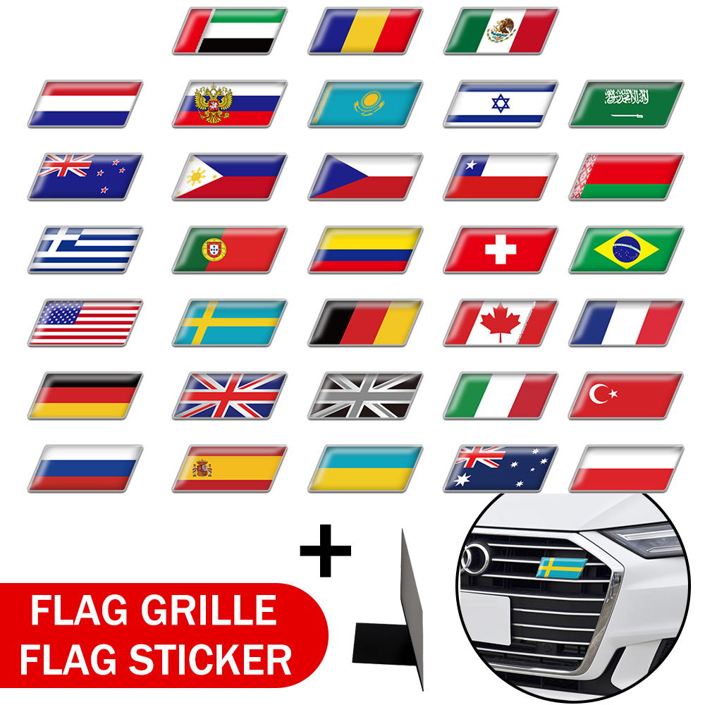 Car Accessories Uae - 3D Front Grille Badge Car Styling