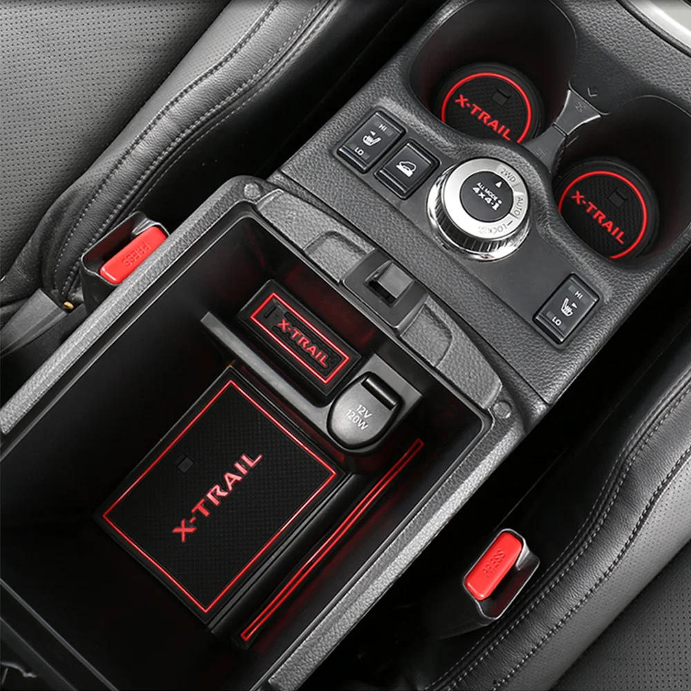 Car Accessories Xcent - 17Pcs Car Door Groove Mat Slot