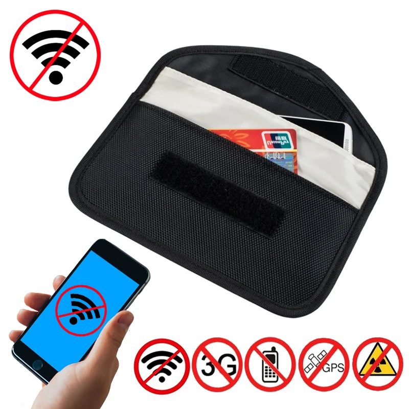 Car Key Signal Blocker - Car Key Pouch Accessories Faraday Signal