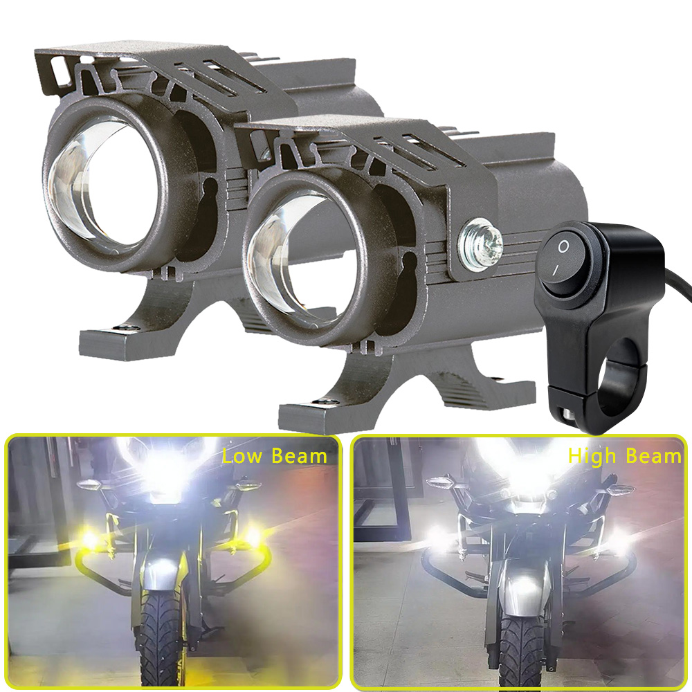 Car Accessories Xcent - Led Headlights For Motorcycle Spotlights Fog