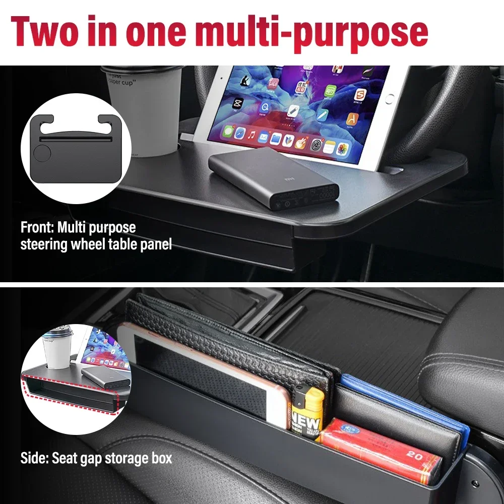 Multi-used Car Tray Laptop Des - Car Seat Organizer 리뷰 및 가격