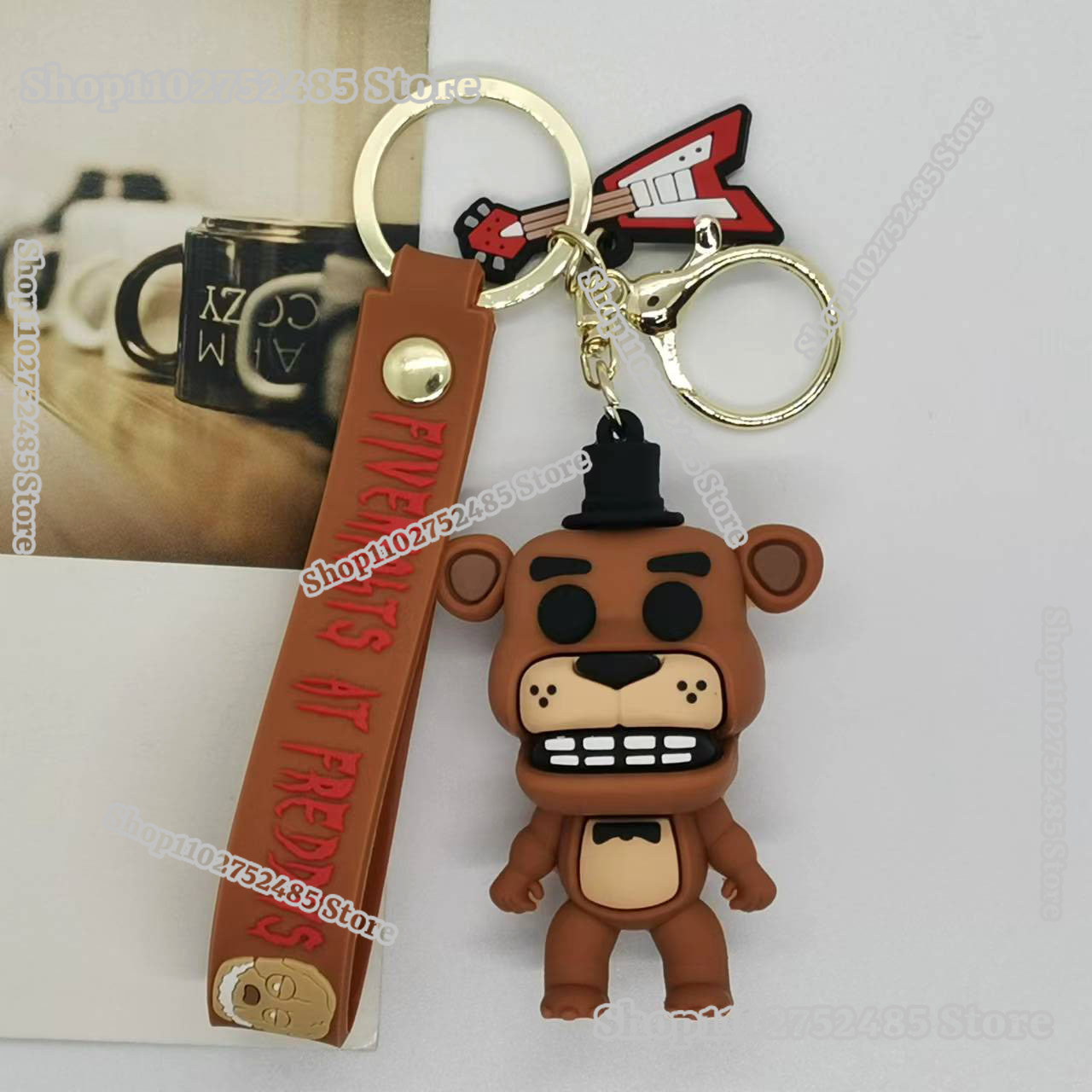 5pcs Cartoon Anime FNAF Figure - Car Accessories Etsy 리뷰 및 가격