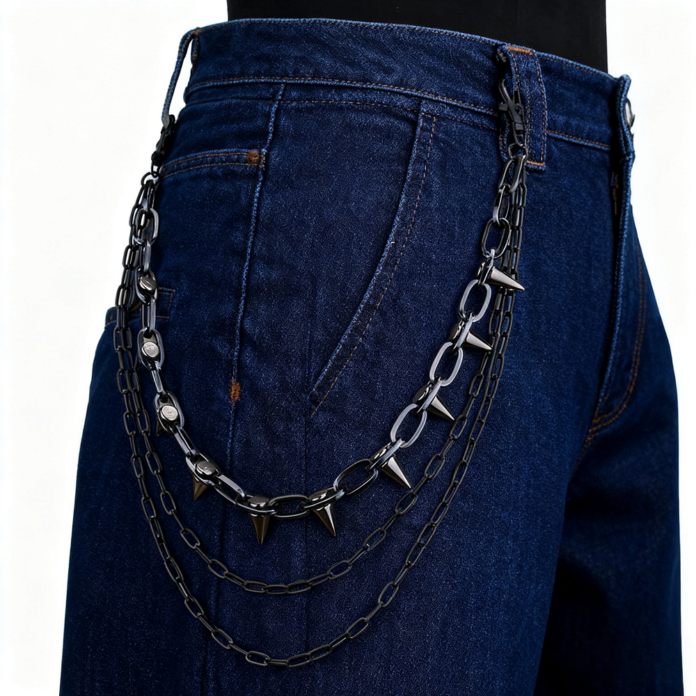Unisex Hip Hop Punk Rock Metal - Car Accessories Gifts For Men 리뷰 및 가격