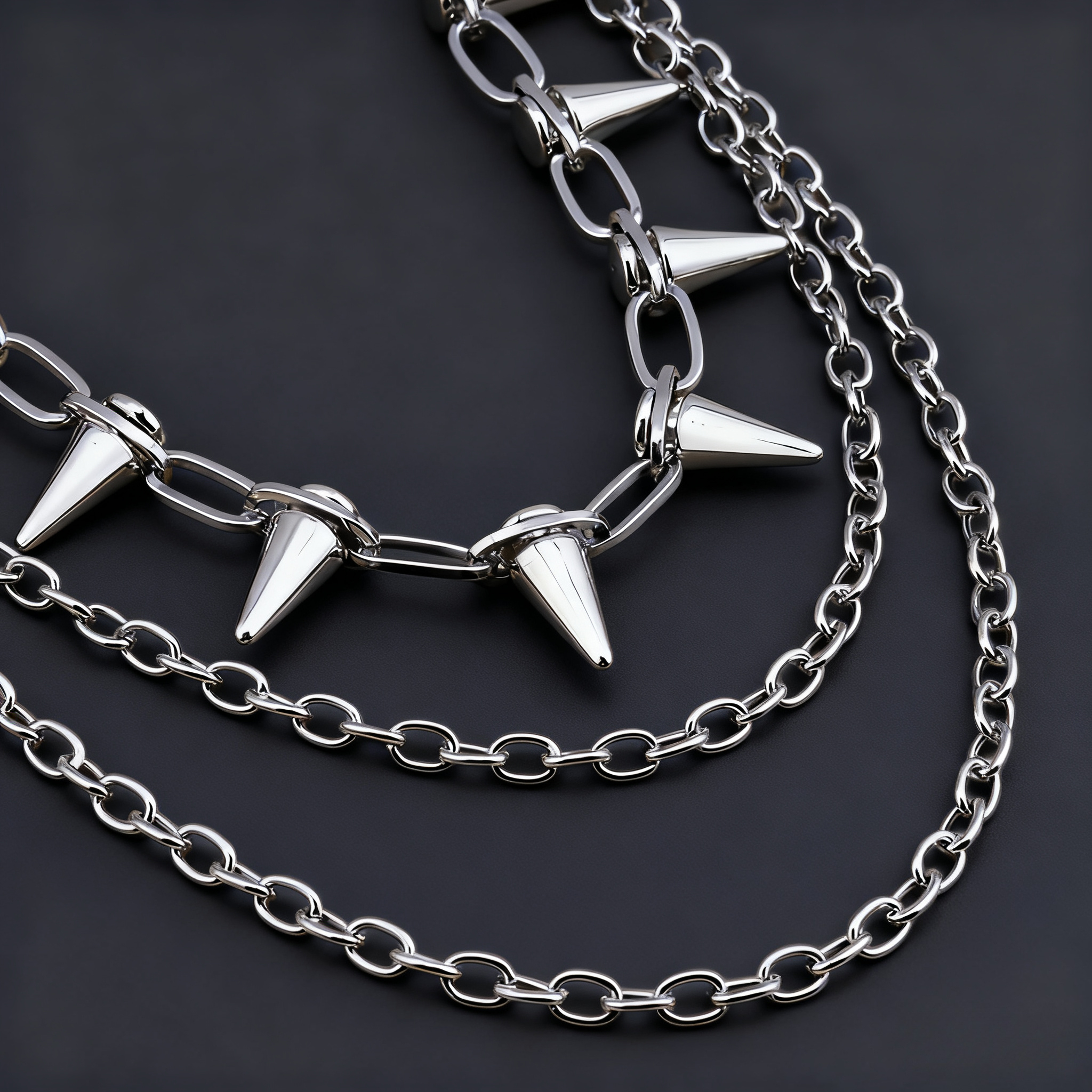 Unisex Hip Hop Punk Rock Metal - Car Accessories Gifts For Men 리뷰 및 가격