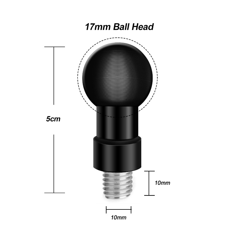 Aluminum 17mm Ball Head Adapte - Car Accessories Online 리뷰 및 가격