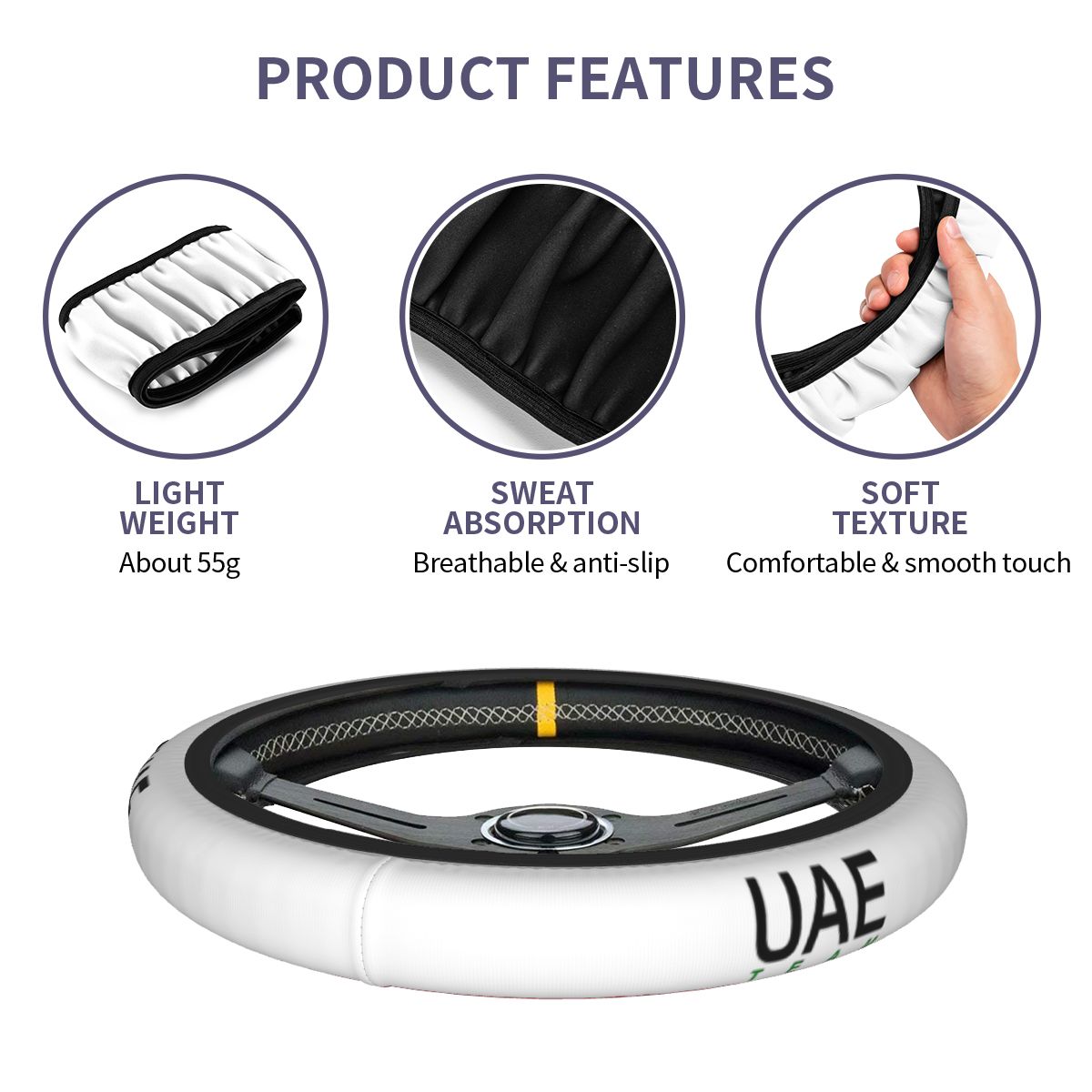 38cm Steering Wheel Covers UAE - Car Accessories Uae 리뷰 및 가격