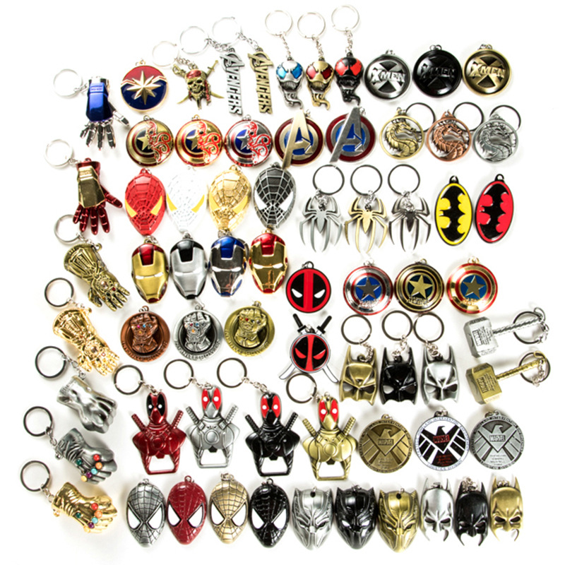 Cool Superhero Metal Car Keych - Car Accessories Gifts For Men 리뷰 및 가격