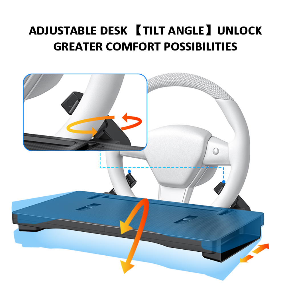 2-in-1 Foldable Car Steering W - Car Seat Organizer 리뷰 및 가격