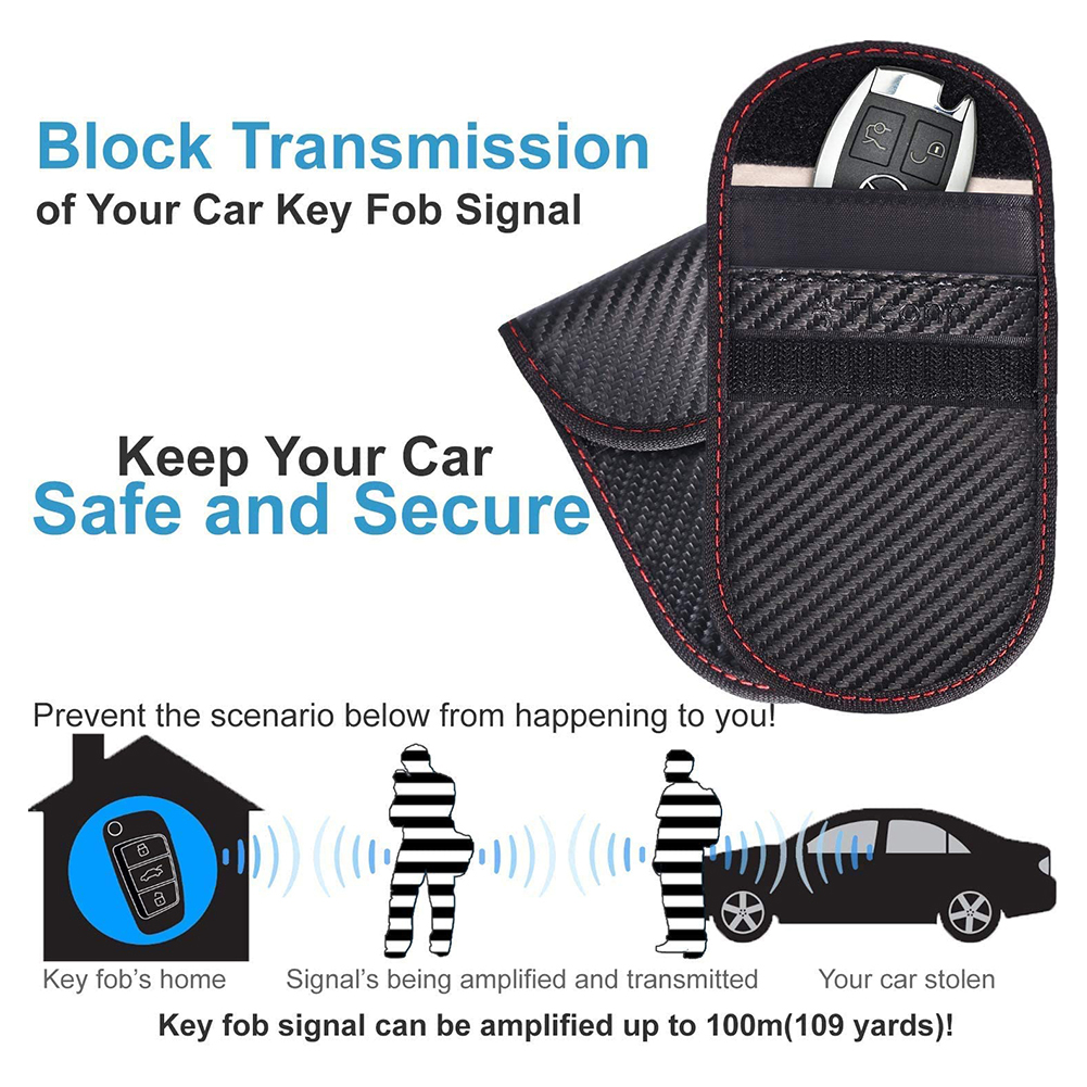 2Pcs Car Key Signal Blocker Ca - Car Key Signal Blocker 리뷰 및 가격