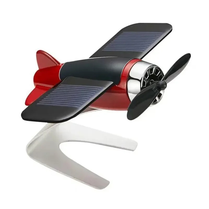 Solar Airplane Creative Men's  - Car Accessories Gifts For Men 리뷰 및 가격