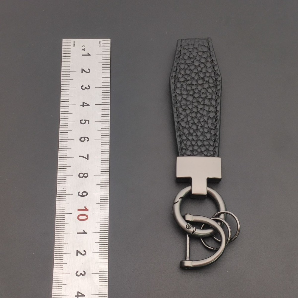 T-shaped Lychee Leather Men Ke - Car Accessories Gifts For Men 리뷰 및 가격