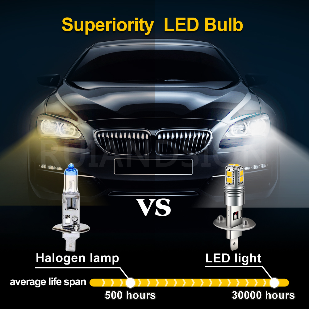 6-40V H1 H3 Super Bright LED C - Car Accessories Xcent 리뷰 및 가격