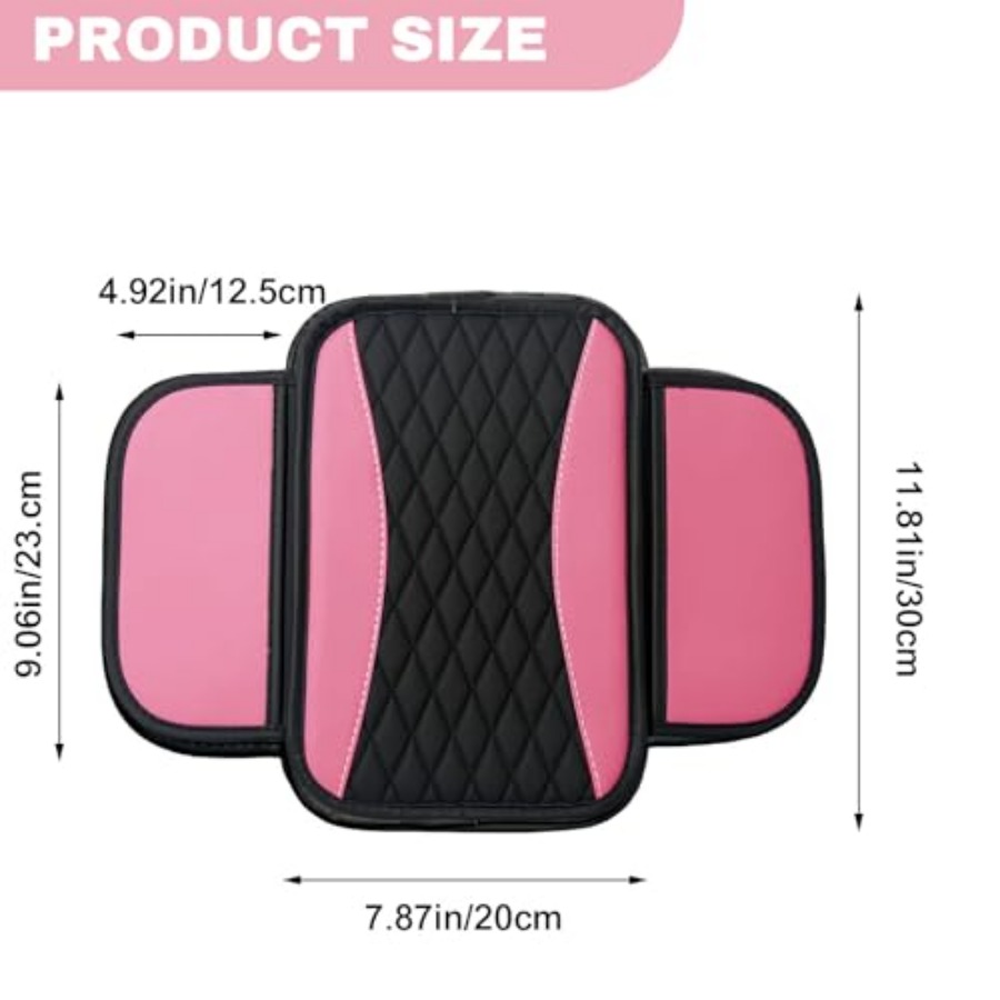 Leather Car Center Console Cov - Car Seat Organizer 리뷰 및 가격
