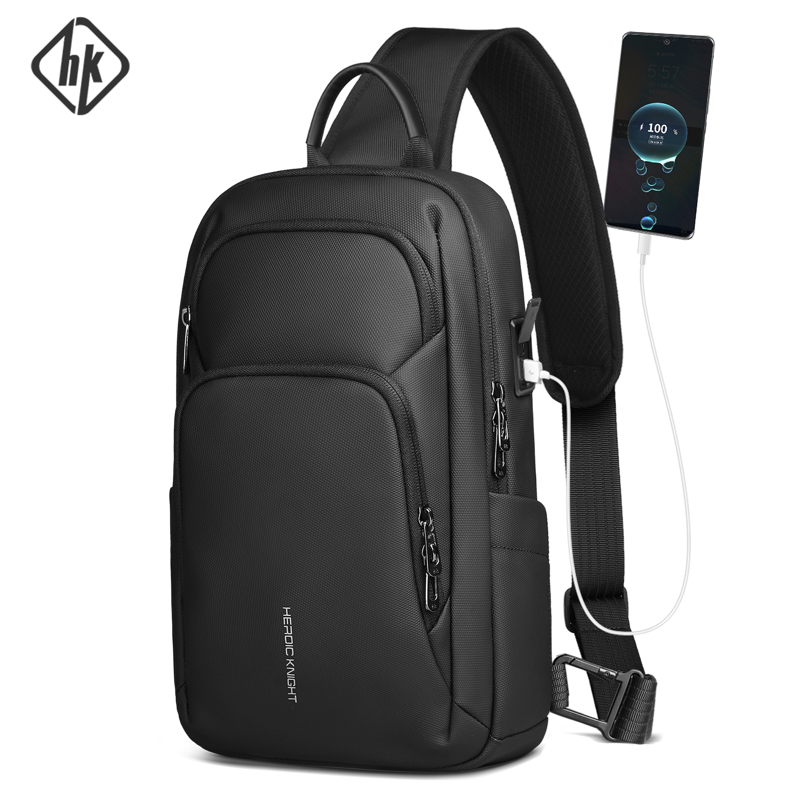 HK Business Crossbody Bag Wate - Car Accessories Gifts For Men 리뷰 및 가격