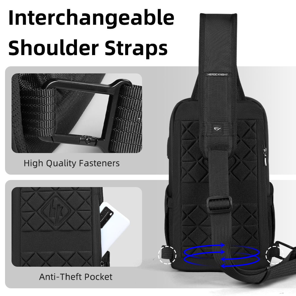 HK Business Crossbody Bag Wate - Car Accessories Gifts For Men 리뷰 및 가격