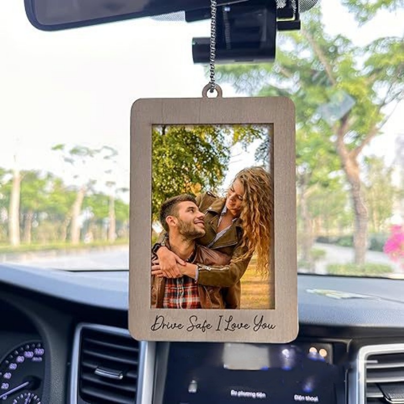Car Decor Hanging Photo Frame  - Car Accessories Hanging From Mirror 리뷰 및 가격