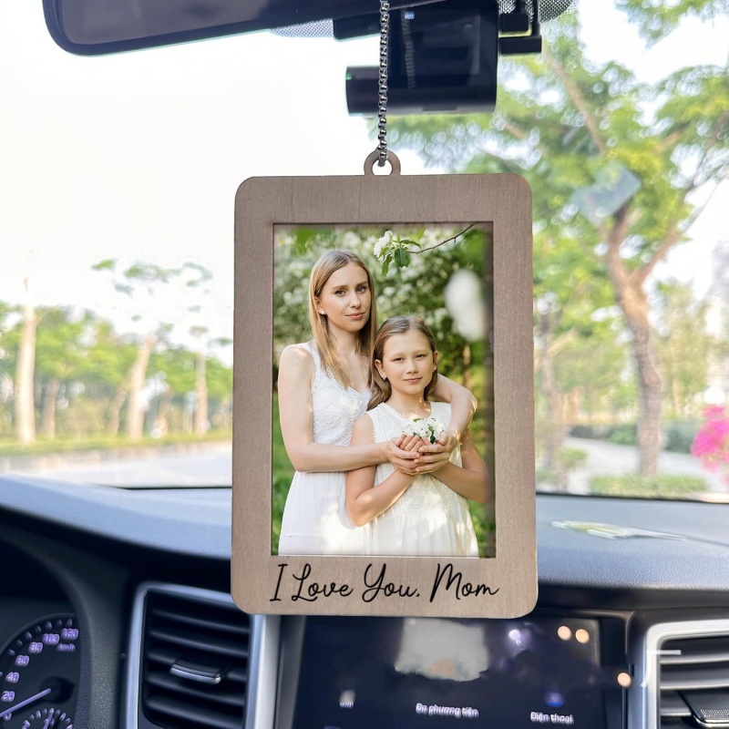 Car Decor Hanging Photo Frame  - Car Accessories Hanging From Mirror 리뷰 및 가격