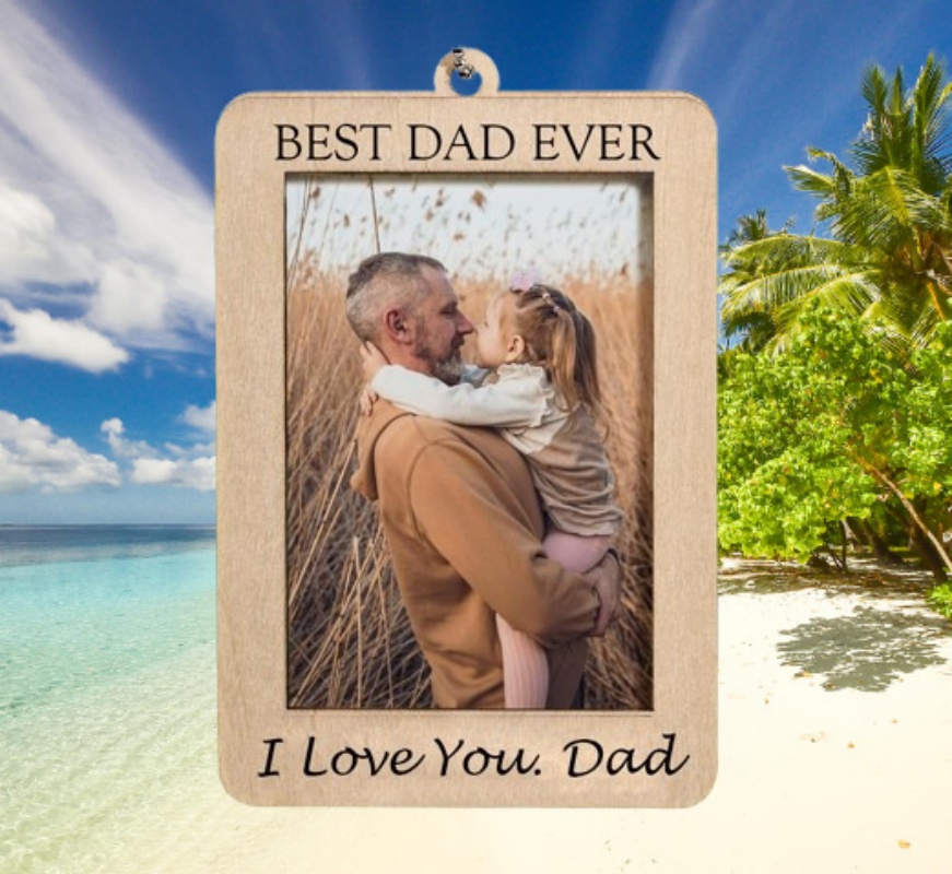 Car Decor Hanging Photo Frame  - Car Accessories Hanging From Mirror 리뷰 및 가격
