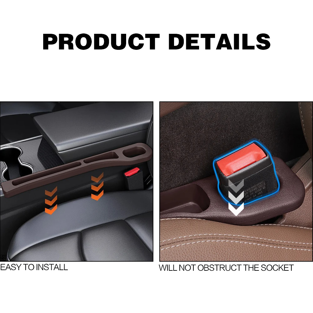 2PCS Car Seat Gap Filler Betwe - Car Accessories Mercedes 리뷰 및 가격