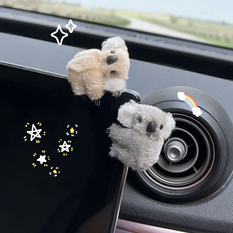 2PCS Cute Plush Koala Rearview - Car Accessories Etsy 리뷰 및 가격