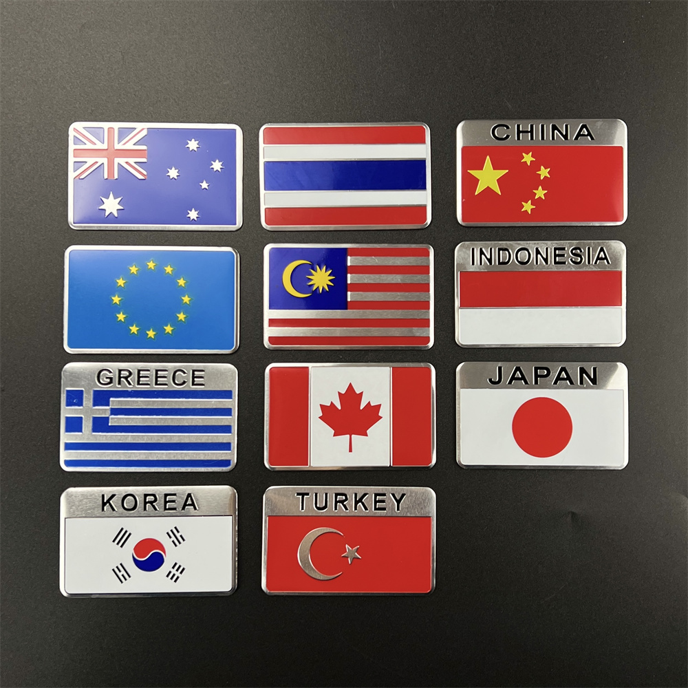 Aluminum Sticker National Flag - Car Accessories Uae 리뷰 및 가격