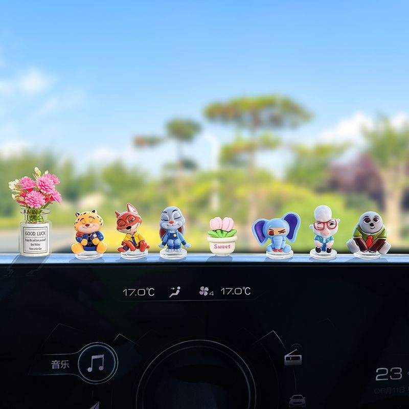 Zootopia cartoon car ornament  - Car Accessories Etsy 리뷰 및 가격