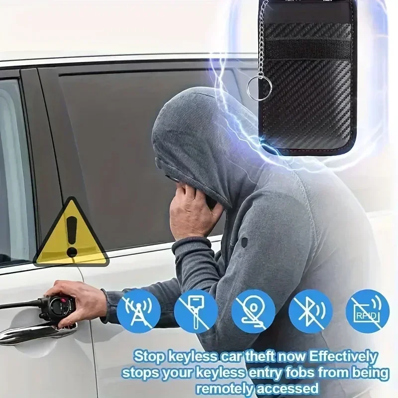 Carbon Fiber RFID Blocking Car - Car Key Signal Blocker 리뷰 및 가격