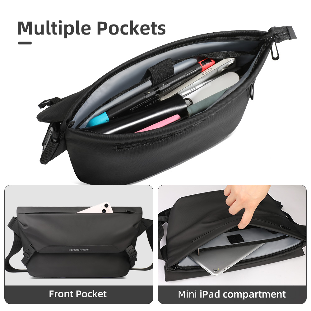 HcanKcan Man Shoulder Bag Wate - Car Accessories Gifts For Men 리뷰 및 가격