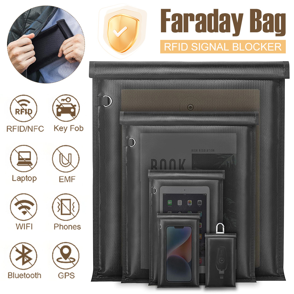 4/5 Pack Faraday Bags, RFID Si - Car Key Signal Blocker 리뷰 및 가격