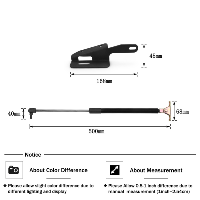 1 Pair Car Front Hood Lift Sup - Car Accessories Online 리뷰 및 가격
