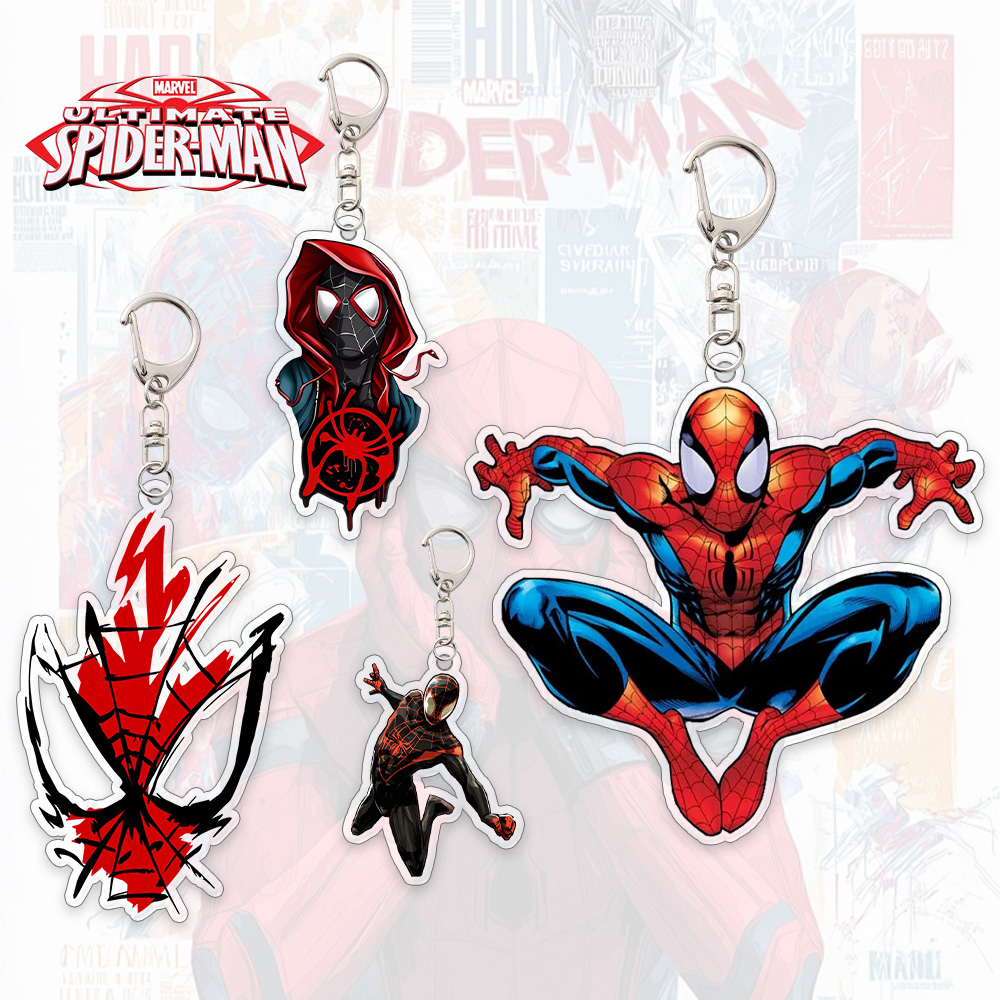 Spider Man Acrylic Keychain An - Car Accessories Gifts For Men 리뷰 및 가격