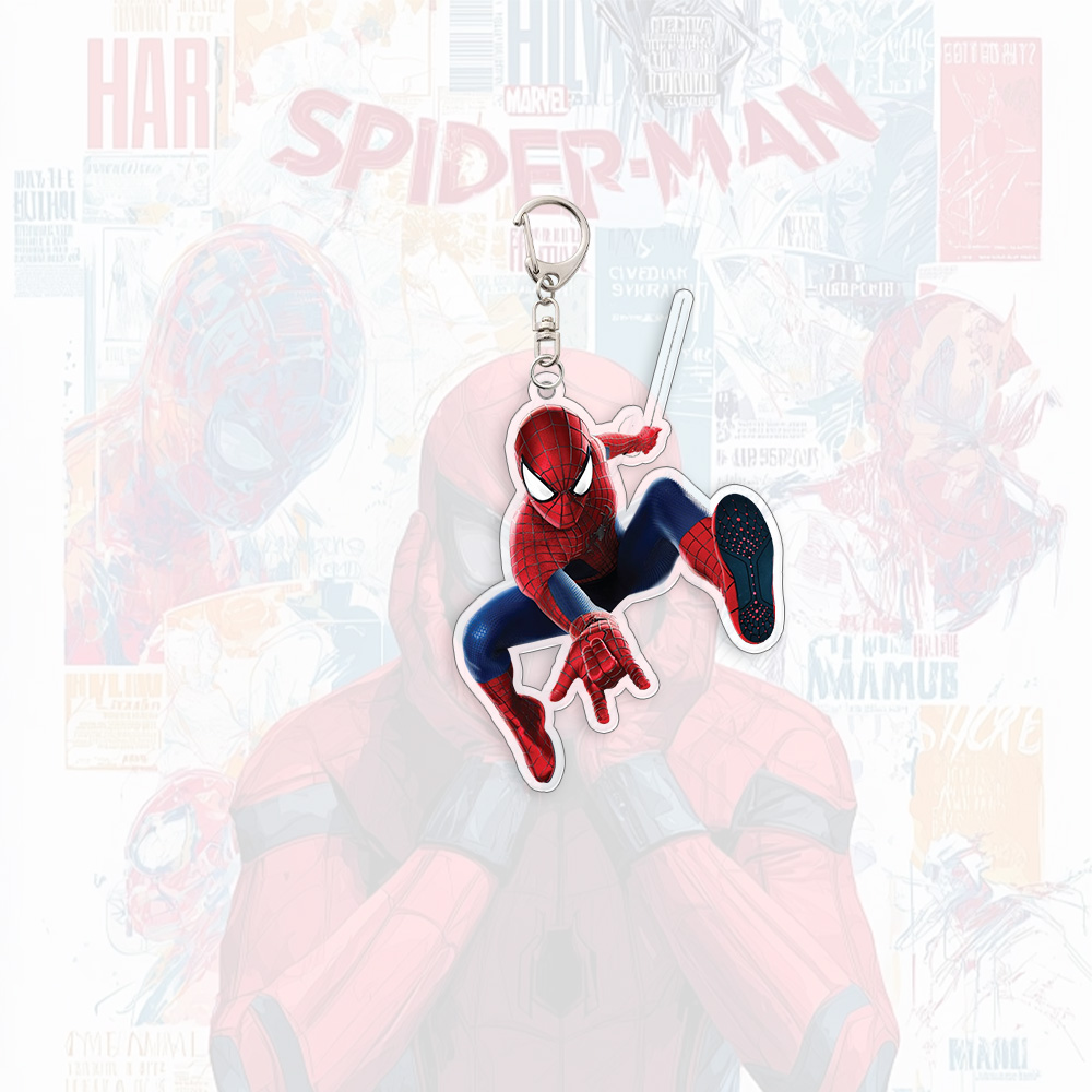 Spider Man Acrylic Keychain An - Car Accessories Gifts For Men 리뷰 및 가격