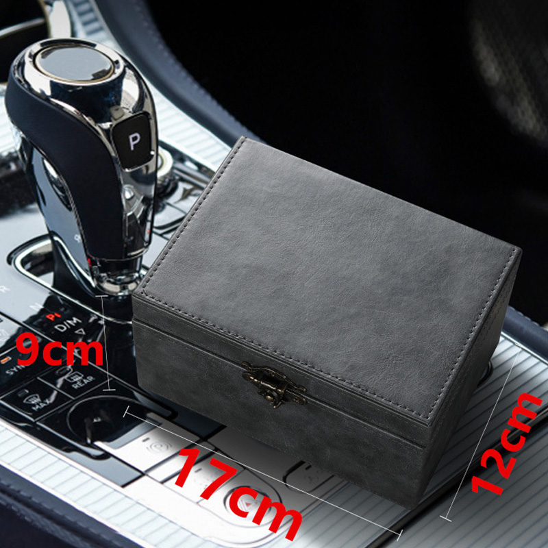 Crazy Horse Leather Faraday Bo - Car Key Signal Blocker 리뷰 및 가격