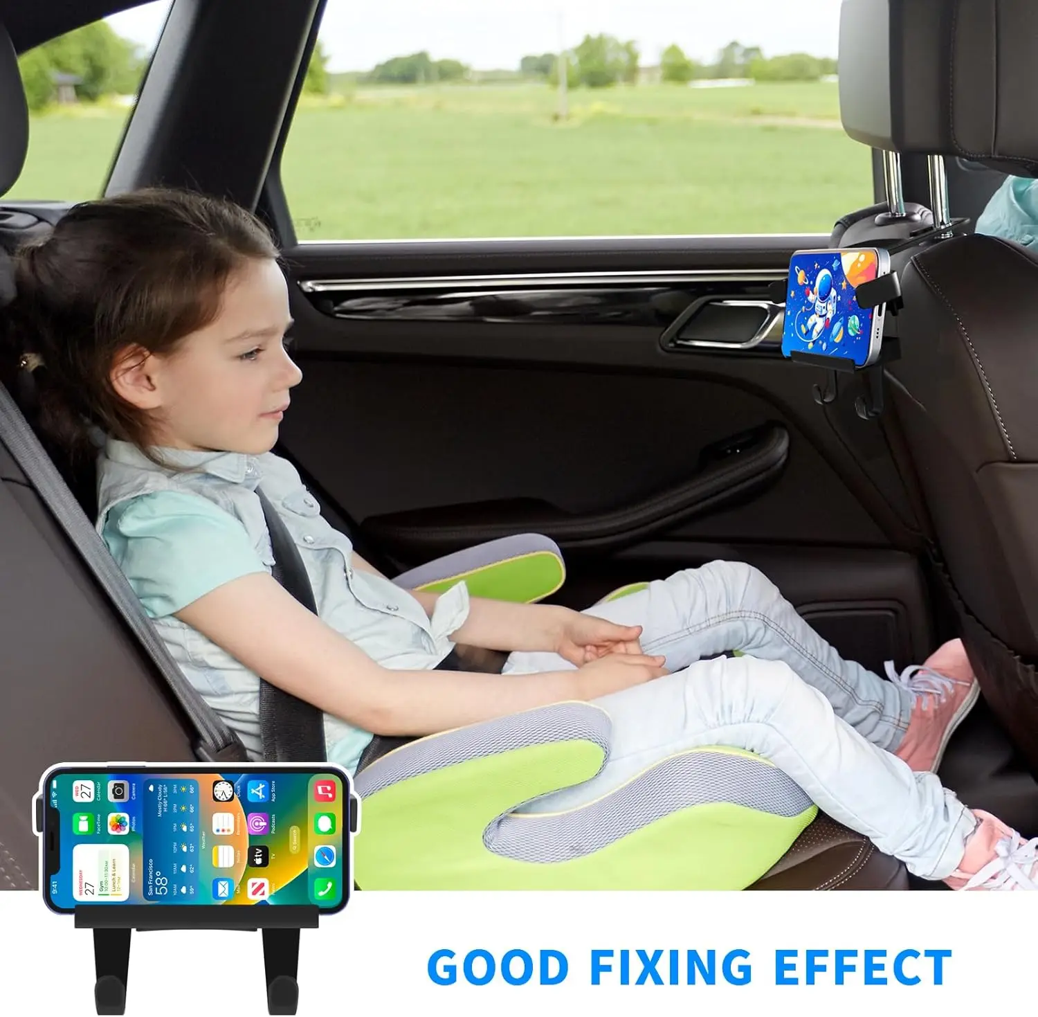 2-in-1 Car Seat Hook with Phon - Car Seat Organizer 리뷰 및 가격
